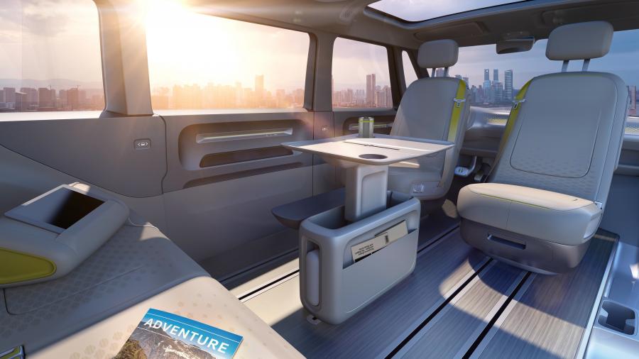 Интерьер Volkswagen I.D. Buzz 2017 года  (фото 36 из 82)
